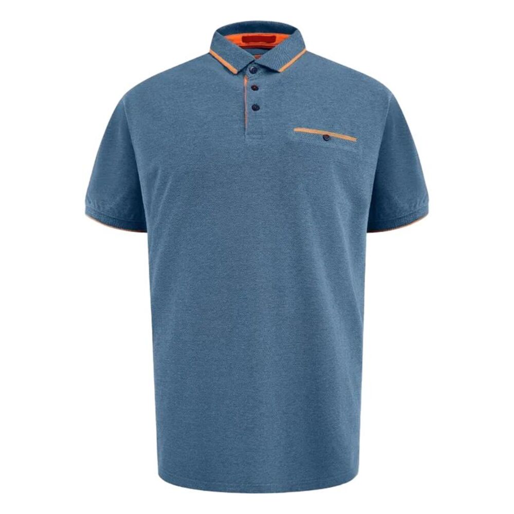 Duke Mens Harvey D555 Pique Kingsize Polo Shirt / Teal